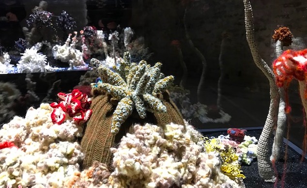 Christine y Margaret Wertheim, Crochet Coral Reef. (detalle)