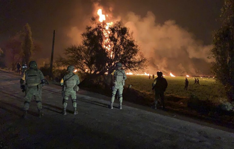 Imágenes de la tragedia reciente en Tlahuelilpa, Hidalgo