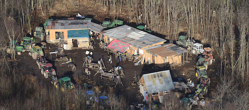  ZAD (o “Zona para defender”), Nantes, Francia 